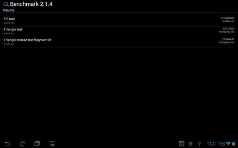 Asus Transformer Pad TF300T - GL Benchmark