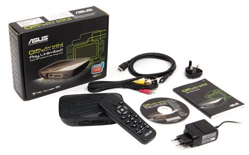Asus OPlay Mini - zawartość pudełka