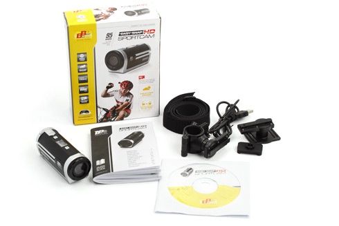 Easy Snap HD SPORTCAM - zawartość zestawu