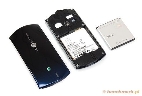 Sony Ericsson Xperia Neo - bateria