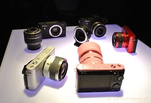 Nikon 1 J1 kolory