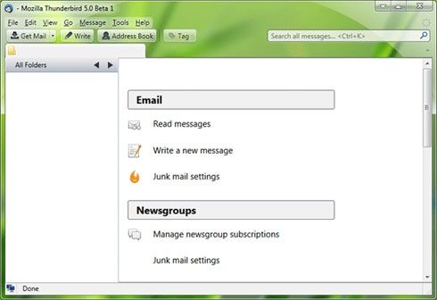 mozilla thunderbird 5