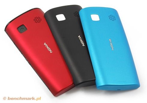 Nokia 500 - 3 kolory klapek