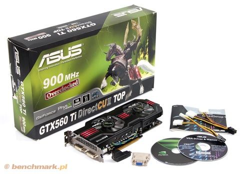 Asus GeForce GTX 560 Ti DCII TOP