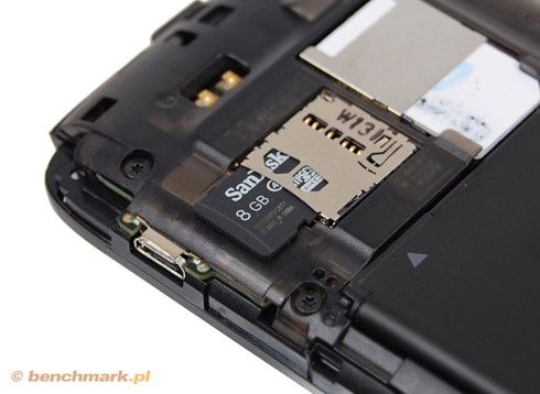 Wymiana karty SD w HTC Sensation
