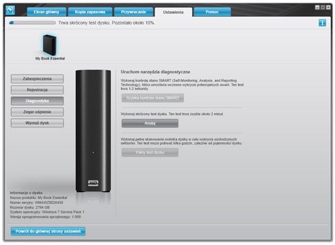 WD My Book Essential 3TB - SmartWare