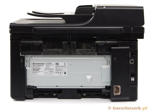 HP M1217nfw MFP - tył