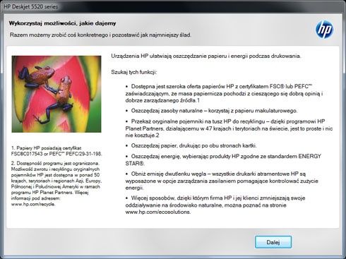 HP Deskjet Ink Advantage 5525 - oprogramowanie