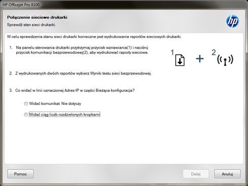 HP Pro 8100 - połączenia sieciowe