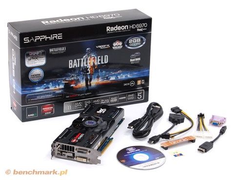 Sapphire Radeon 6970 Flex Battlefield 3 Edition