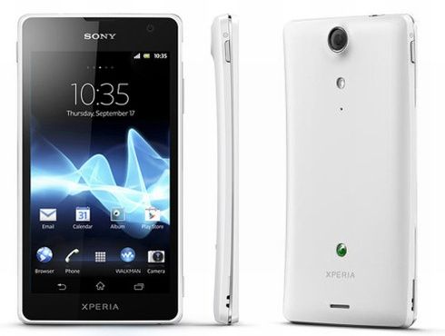 Sony Xperia GX smartfon biały specyfikacja
