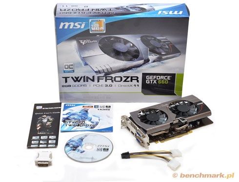 MSI GeForce GTX 660 TwinFrozr OC