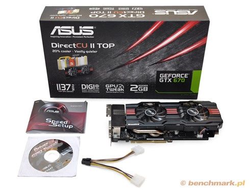 Asus GeForce GTX 670 DCUII TOP