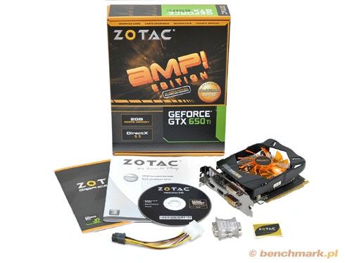 Zotac GeForce GTX 650 Ti AMP!