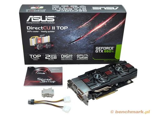 Asus GeForce GTX 660 Ti DCUII TOP