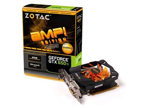 Zotac GeForce GTX 650 Ti AMP!