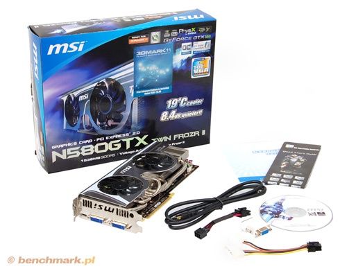 MSI GeForce GTX 580 TwinFrozr II/OC