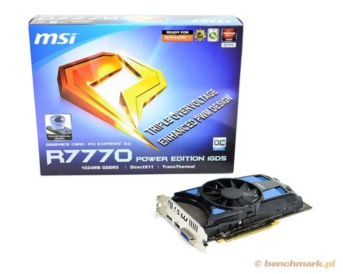 MSI Radeon 7770 Power Edition