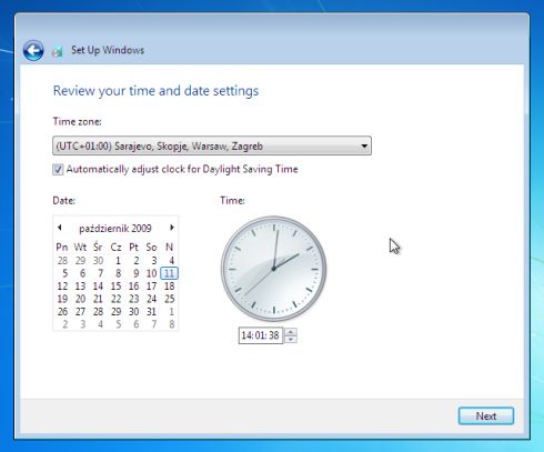 Instalacja Windows 7 część 2 krok 6
