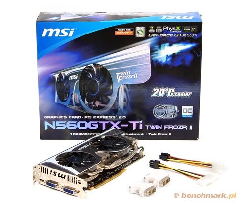 MSI GeForce GTX 560 Ti TwinFrozr II/OC