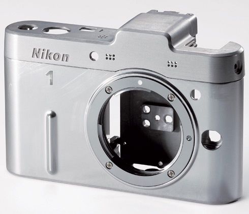 Nikon 1 V1 magnezowy korpus