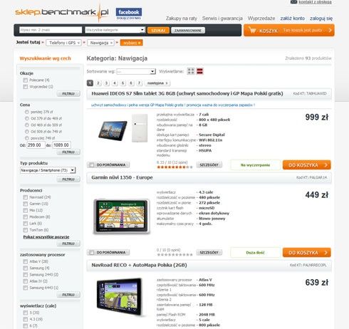 GPS sklep.benchmark.pl