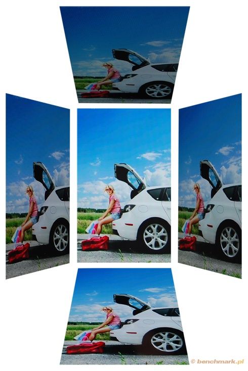 HTC Desire S - kąty widzenia
