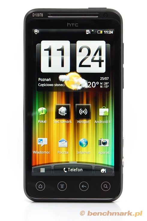 HTC EVO 3D - prz&oacute;d