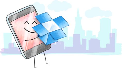 dropbox aplikacja logo rysunek nowa funkcja podgląd obraz zdjęcia społeczność integracja dokumenty office