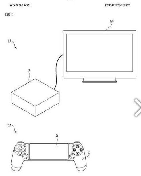 schemat połączenia dla opatentowanego kontrolera Sony