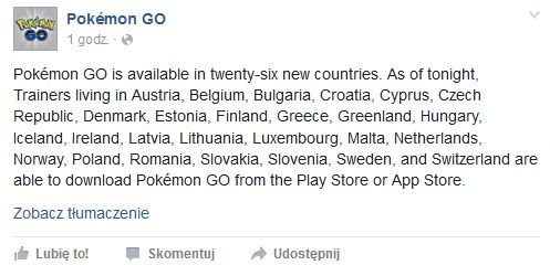 Pokemon GO Polska