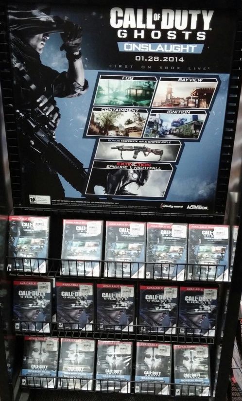 Call of Duty: Ghosts Onslaught gra dodatek data premiery
