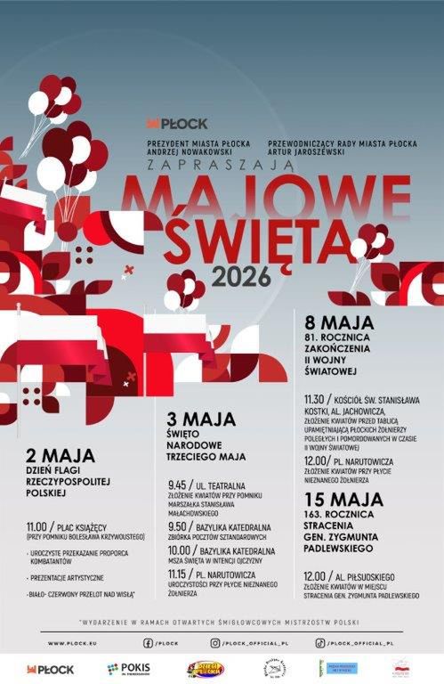 Harmonogram patriotycznych obchodów w Płocku 