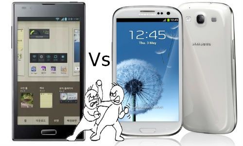 LG Optimus LTE 2 konkurent Smasung Galaxy S3