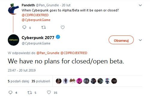 Cyberpunk 2077 beta