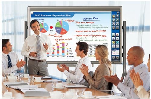 Sharp PN-L802B monitor 80-calowy