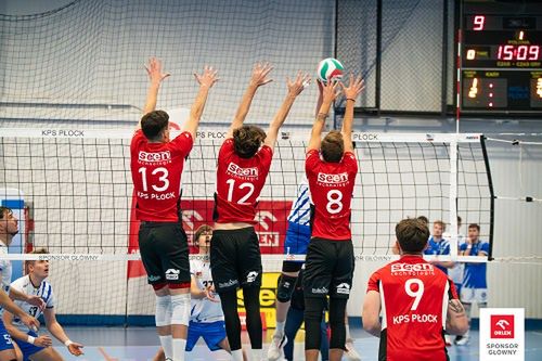 Siatkarze z Płocka wygrali starcie z drużyną z Gdańska