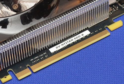 Gigabyte GeForce GTX Titan WindForce 3X karta graficzna zdjęcie oznaczenie