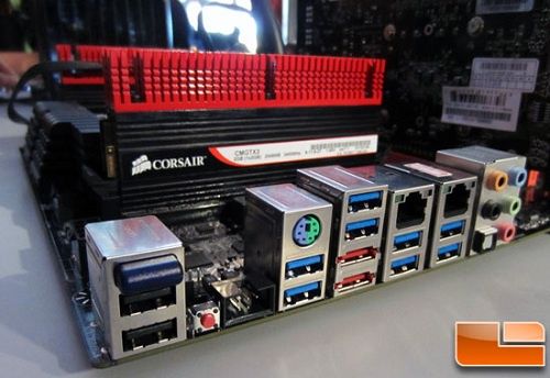 tylny panel płyty gł&oacute;wnej EVGA X79 Classified E779