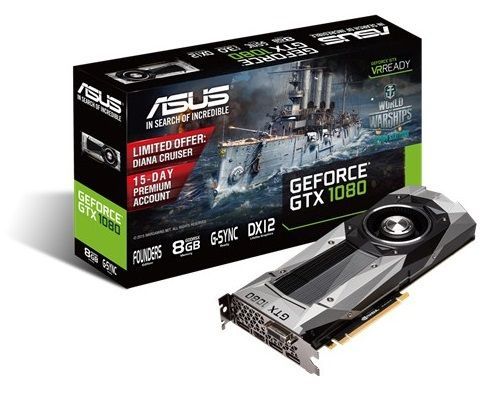 ASUS GeForce GTX 1080 Founders Edition