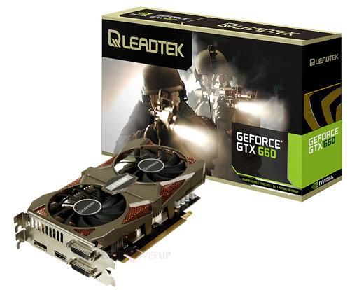 Leadtek WinFast GeForce GTX 660 Hurricane II karta graficzna zdjęcie opakowanie