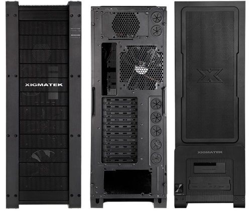 Xigmatek Elysium HDDX16 Edition obudowa zdjęcie przód tył góra