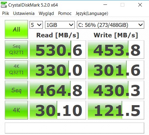 crystal disk mark
