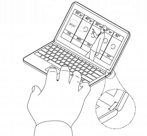 Microsoft Surface patent