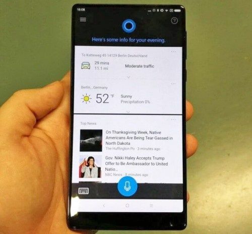 Cortana na smartfonach Xiaomi