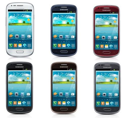 Samsung Galaxy 3 mini - dostępne kolory