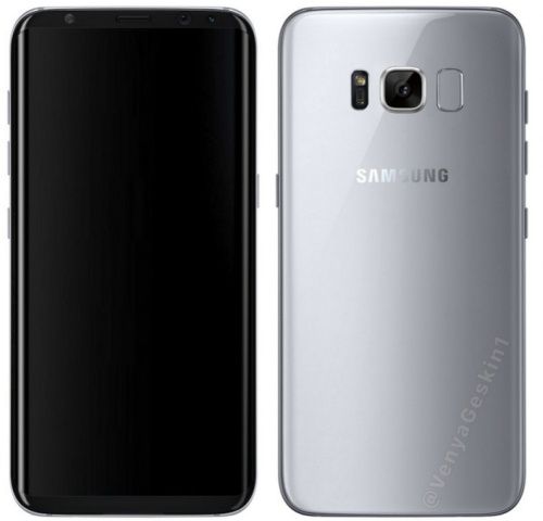 Galaxy S8 render