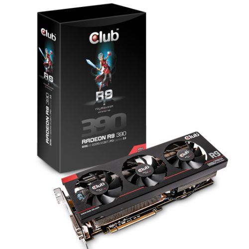 Club3D Radeon R9 390 8GB royalQueen karta graficzna
