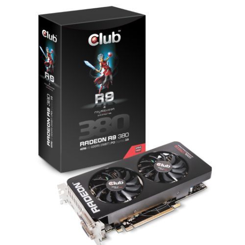 Club3D Radeon R9 380 4GB royalQueen karta graficzna