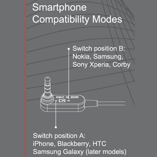 SoundMAGIC E10S słuchawki przełącznik